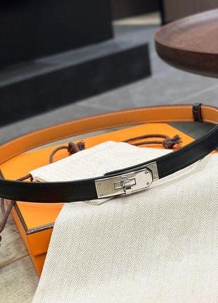 Кожаный ремень hermes kelly