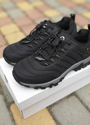 Мужские качественные и стильные кроссовки для мальчиков merrell vibram cordura черные на серой3 фото