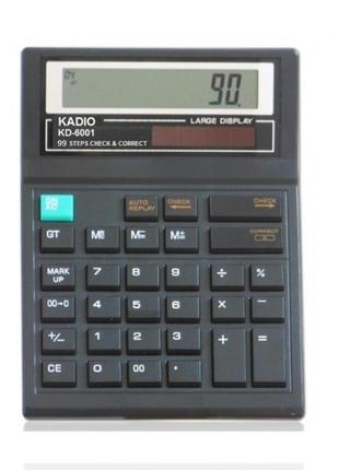 Калькулятор kadio kd-6001