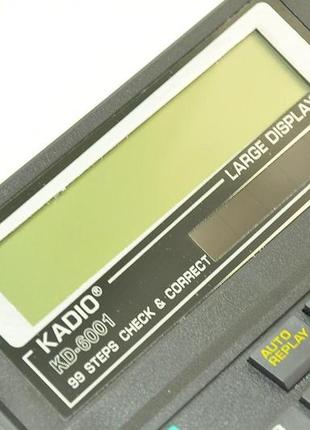 Калькулятор kadio kd-60015 фото