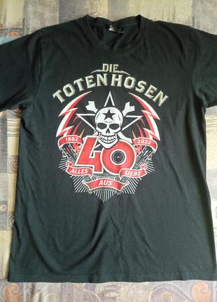 Футболка мерч рок группы die toten hosen
