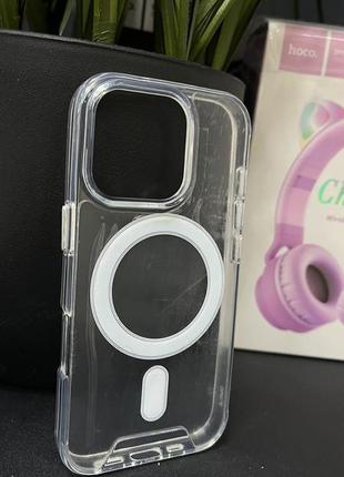 Накладка чохол iphone 16 pro 16 pro max з magsafe