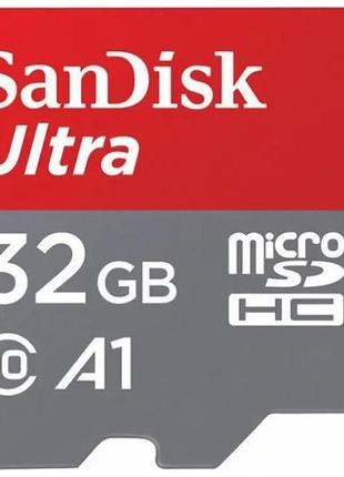 Карта пам'яті sandisk 32gb ultra microsdhc uhs-i card a1 class 10 memory card (up to 120mb/s)