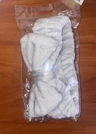 Бантики повязки для волос на резинке