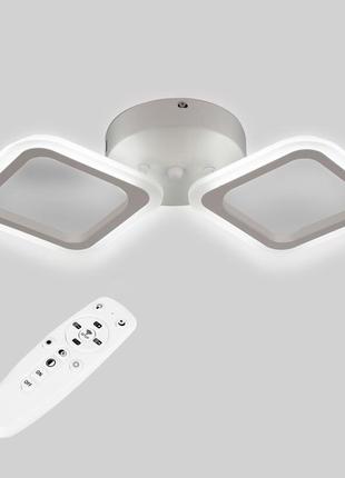 Стельова led люстра, світлодіодний світильник sunlight w8036/2b