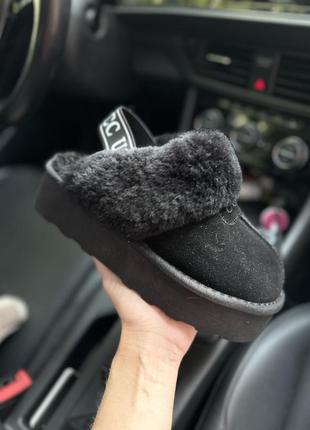 Уггі натуральна замша на платформі зима угги