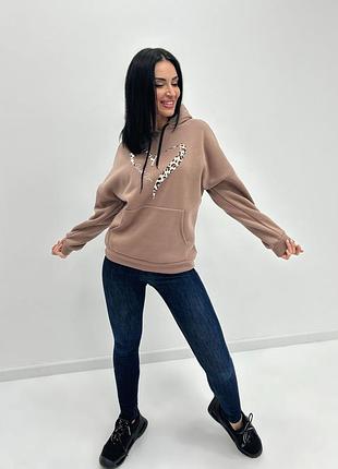 Жіночий батник з капюшоном 😍🌸