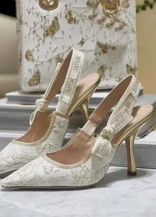 Туфли dior люкс на каблуке
