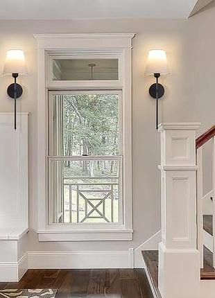 Настенный светильник с шеей с батарейным питанием настенный светильник с изгибом трубы...