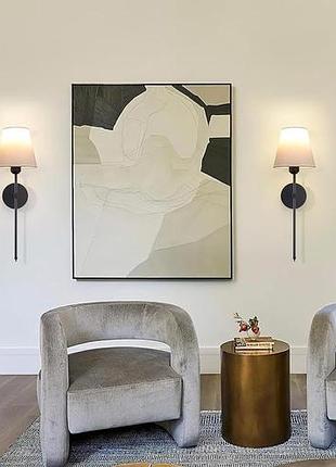 Настенный светильник с шеей с батарейным питанием настенный светильник с изгибом трубы...