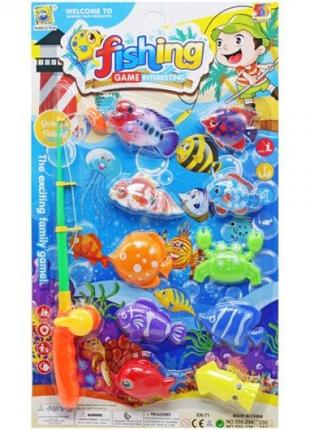 Магнитная рыбалка "fishing game" (10 рыбок)
