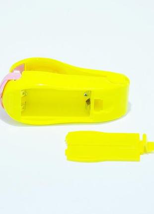 Ручний запайщик пакетів portable mini sealing yellow5 фото