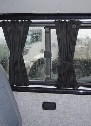 Шторки салона wv t5 / t6 (2003-2020) чорные