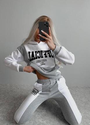 Жіночий стильний костюм з принтом lux якість мод 113 rtx