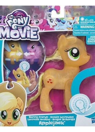 Ігровий набір little pony hasbro еплджек сяйво магія дружби - applejack, my little pony