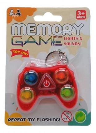 Игра-брелок "memory game: геймпад" звуки, подсветка