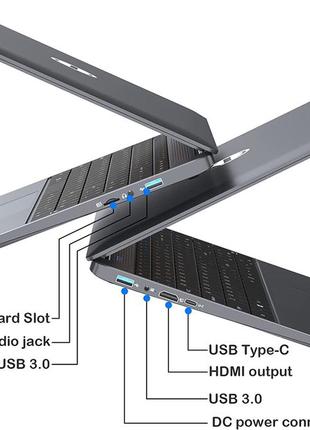 Ноутбук 15.6" sgin x15 intel celeron n4500 ram 12gb ssd 256gb windows 116 фото