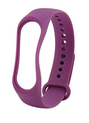 Ремінець rhombus для xiaomi mi band 4 темно-бузковий