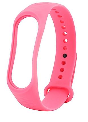 Ремінець rhombus для xiaomi mi band 4 рожевий