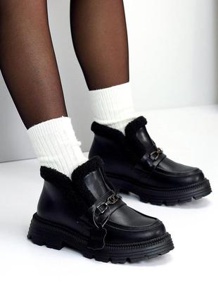 Sale комфортні жіночі шкіряні черевики зимові черевики натуральна шкіра зима