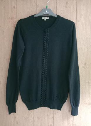 Кофта, світер, світшот чорний з вовни