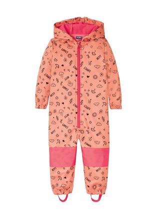 Комбинезон софт-шел  lupilu 110-116 оранжевый