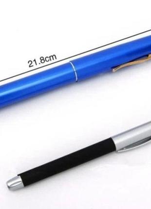Удочка складная с катушкой и леской, телескопическая, fishing rod in pen case, блесной, удочка ручка3 фото