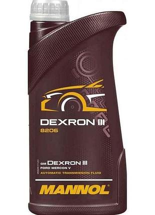 Масло трансмісійне automaticplus dexron ||| (8206) 1л тм mannol