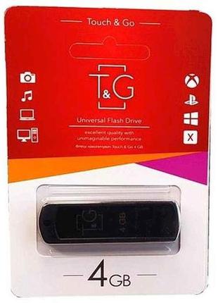 Флешка usb 011 classic series 4gb black тм tg  7копійок