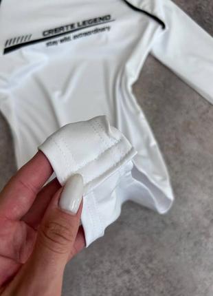 Боди женский со стойкой под горло