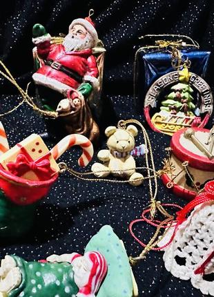 Винтажные новогодние игрушки, лот3 фото