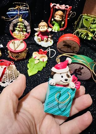 Винтажные новогодние игрушки, лот7 фото