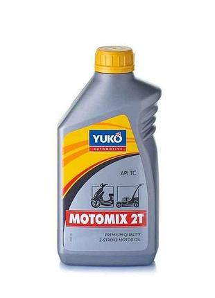 Масло для двотактних двигунів 1,0 л преміум класу motomix 2t тм yuko  7копійок