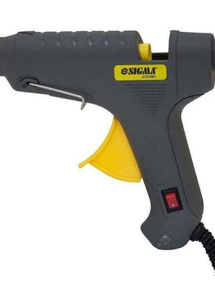 Пістолет термоклеевой з вимикачем ø11,2мм 60вт 2721081 тм sigma 7копійок