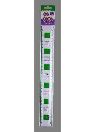 Лінійка 30 см універсальна (для шульги та правші) kids line zb.5607-15 тм zibi  7копійок