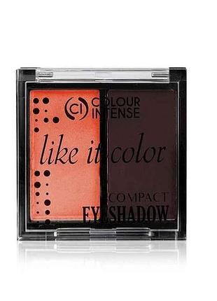 Тіні для вій 3г компактні 204 тм colour intense  7копійок