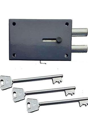 Замок накладний гаражний зн-4 тм тандем
