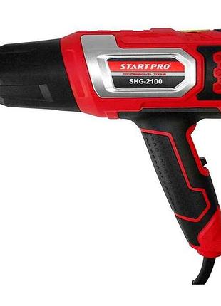 Фен технічний 2200вт 60-350/60-600℃ shg-2100 тм start pro  7копійок