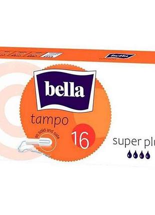 Тампони premium comfort super plus 16шт тм bella  7копійок