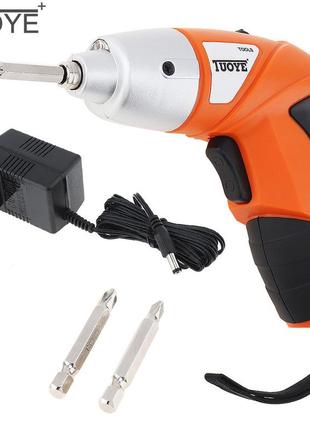 Акумуляторна викрутка шуруповерт tuoye