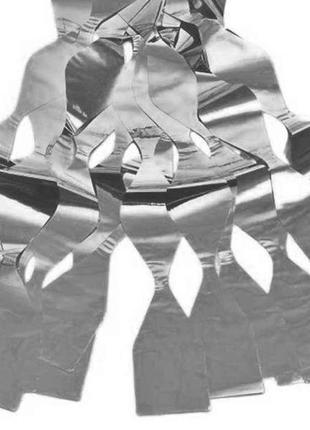 Шторка для фотозони 100см*200см срібло m48279 тм stenson 7копійок