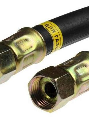 Шланг для газу 3м 1/2 вв (чорний) тм thermo alliance