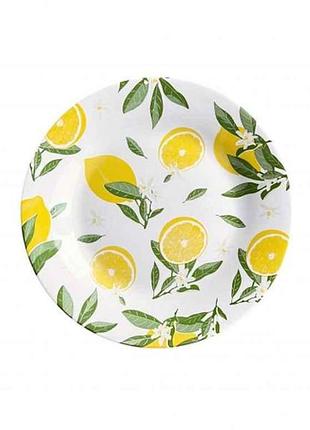 Тарілка 7,5 050-41-01 лимон тм snt