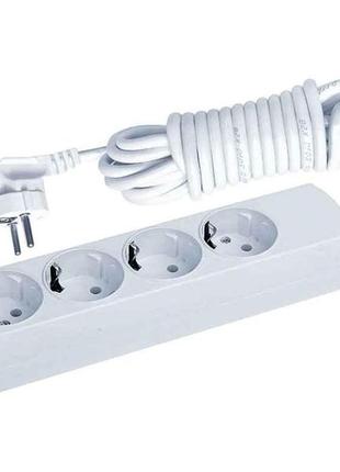 Подовжувач 5м 4 гн з/з 5 м тм sokol 7копійок