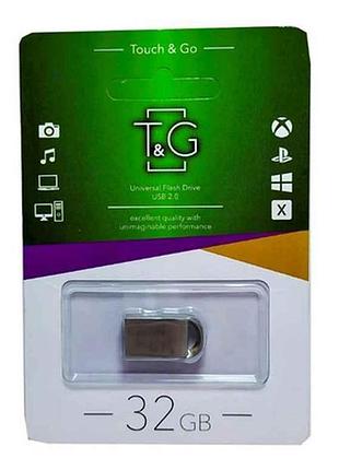 Флеш usb 32gb 107 metal series тм tg  7копійок