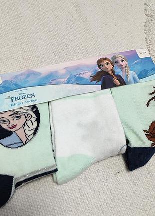 Шкарпетки для дівчат (3 пари) frozen 31/34