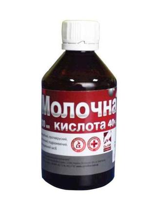 Лікування шлунково-кишкового та печінки кислота молочна 100мл тм o.l.kar  7копійок