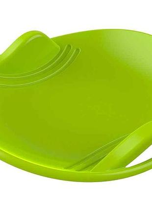 Сани-льодянка 60х59х11 см салатові арт. 5057 тм технок 7копійок