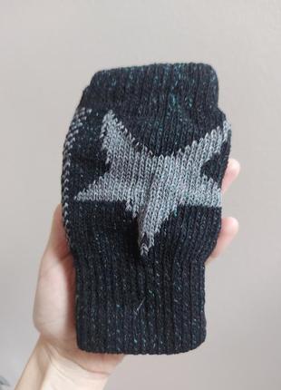 Перчатки митенки звездочки у2к
