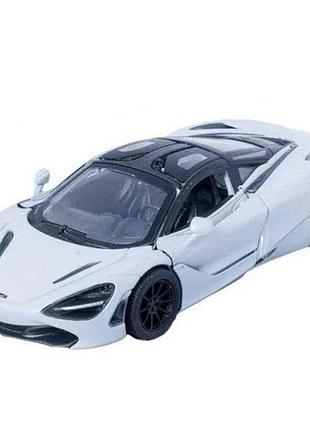 Машинка mclaren 12см біла kt5403w тм китай 7копійок